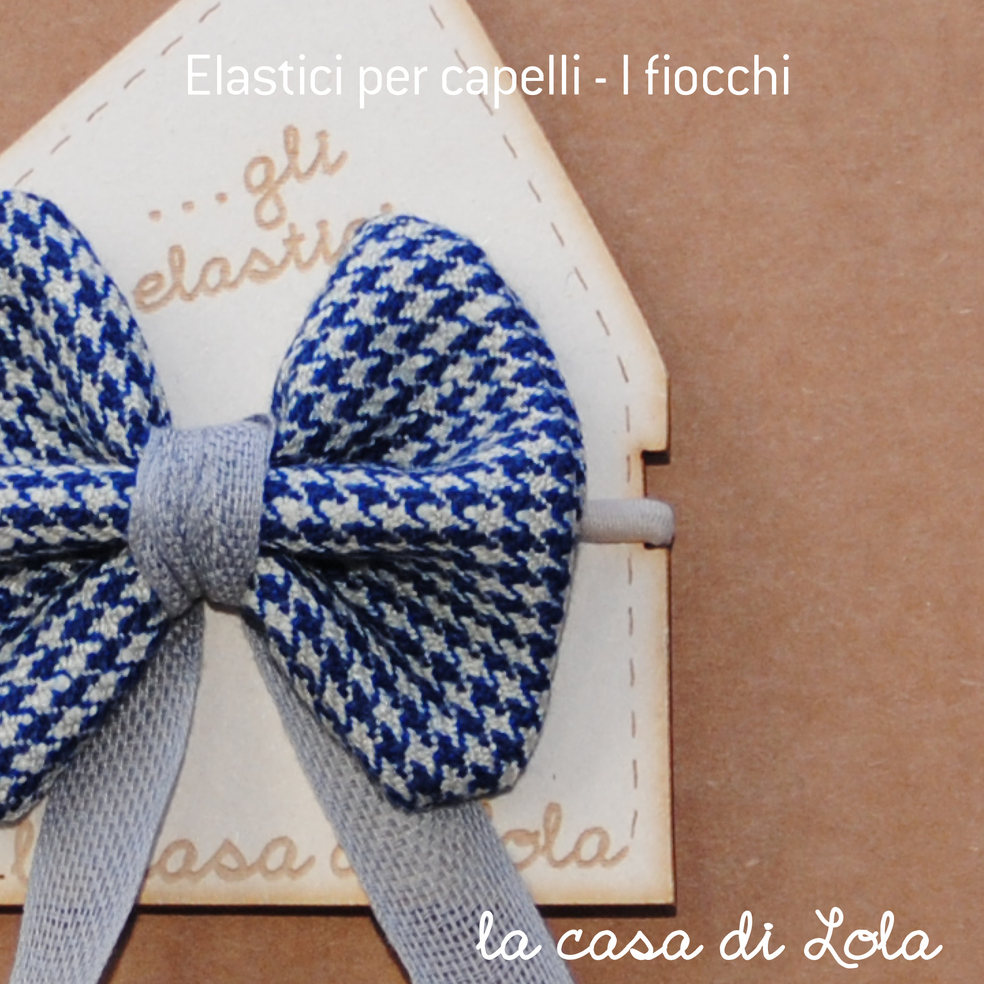 Fiocchetti nastro blu royal